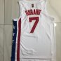 23 season Nets Retro White No. 7 Durant XS-XXL