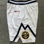 23 season Nuggets white shorts