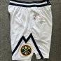 23 season Nuggets white shorts