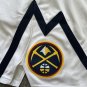 23 season Nuggets white shorts