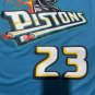23 season Pistons No. 23 Lake Green jersey