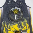 23 season Warriors No. 11 Black Printed City Edition jersey