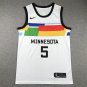 23 Timberwolves 5 White City Edition