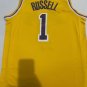 23rd season Lakers No.1 yellow jersey