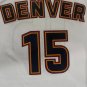 23rd season Nuggets No. 15 White Yokichi jersey