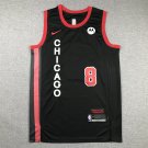 24 Bulls 8 Black City Edition