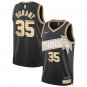 24 Suns No. 35 Durant Black Gold Edition jersey