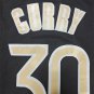24 Warriors No. 30 Curry Black Gold Edition jersey