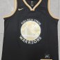 24 Warriors No. 30 Curry Black Gold Edition jersey