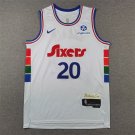 25 models, 76ers, 20 white city edition