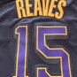 25 new NBA Lakers 15 # Reeves City Edition gradient purple jersey