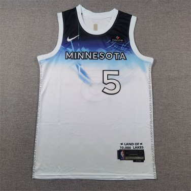 25 Timberwolves 5 White City Edition