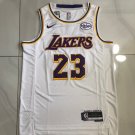 25th season Lakers No. 23 retro white XS-XXL