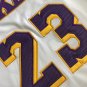 25th season Lakers No. 23 retro white XS-XXL