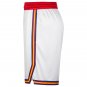 25th season Warriors retro white pants