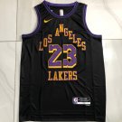 26 Lakers No. 23 City Black XS-XXL