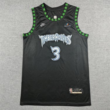 26 Timberwolves 3 Classic Black