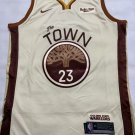 26th season Warriors No. 23 Beige Green