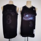 76ers 3 Black Retro New Style