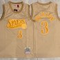 76ers 3 Retro Gold