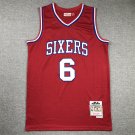 76ers 6 Retro Red
