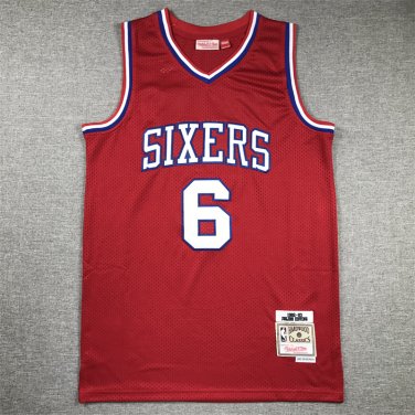 76ers 6 Retro Red