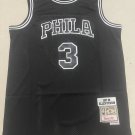 76ers No. 3 Black Retro
