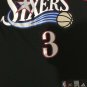 76ers No. 3 Iverson Classic Black Shirt