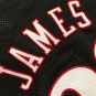 76ers No. 23 James Black Short Sleeve XS-XXL