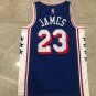 76ers No. 23 James Blue XS-XXL