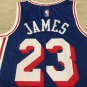 76ers No. 23 James Blue XS-XXL