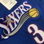 76ers size 3 regular blue short sleeved XS-XXL