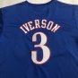 76ers size 3 regular blue short sleeved XS-XXL
