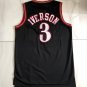 76ers, size 3, black mesh, fully embroidered XS-XXL
