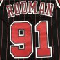 95-96 Bulls 91 Black and Red Stripes