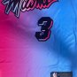 2021 Heat's new No. 3 gradient city edition  jersey