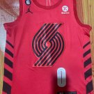 2023 season Trail Blazers No. 0 Red Lillard Jordan jersey