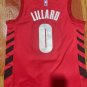 2023 season Trail Blazers No. 0 Red Lillard Jordan jersey