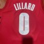 2023 season Trail Blazers No. 0 Red Lillard Jordan jersey
