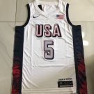 2024 Olympic Games US Team No. 5 Edwards White XS-XXL