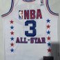 All Star Iverson 76ers No. 3 White Retro Jersey