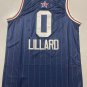 All Star Team No. 0 striped Jordan jersey