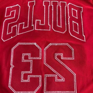 AU Player Edition  Bulls No. 23 Red Jordan XS-XXL