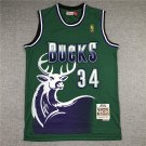 Bucks 34 Big Deer Head Green Gold Label