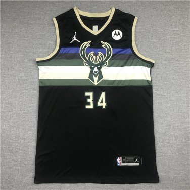 Bucks 34 Black City Edition New Logo