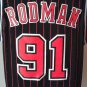 Bull (Mesh Print) 91 Rodman Black Red Stripe