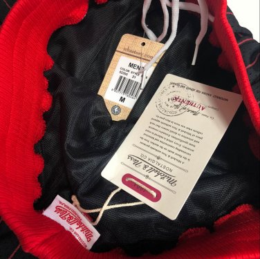 Bull black and red striped MN ball pants with two pockets S-XXL