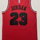 Bulls 23 Jordan Red Black Letter