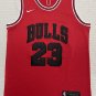 Bulls 23 Jordan Red Black Letter