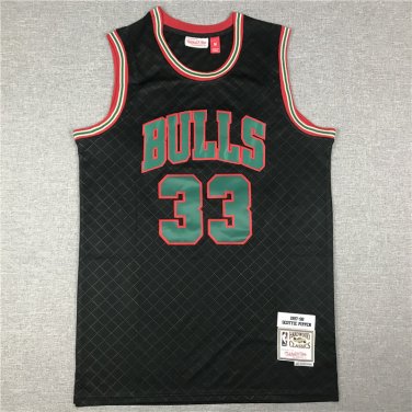 Bulls 33 Grid Retro Black